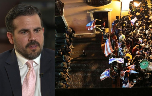 Puerto Rico protest for the resignation of Governor Ricardo Rossello, turns violent (photos)