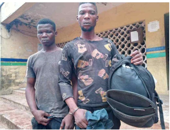 Suspects who killed and buried an okada rider in a shallow grave, arrested