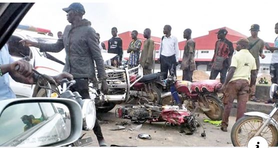 Policemen disobeys traffic rules, Run one way, Crushes 2 To Death In Lagos